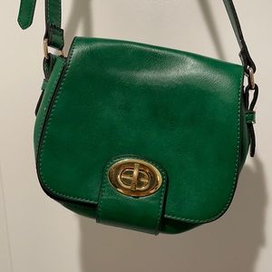 Green crossbody bag from Forever 21